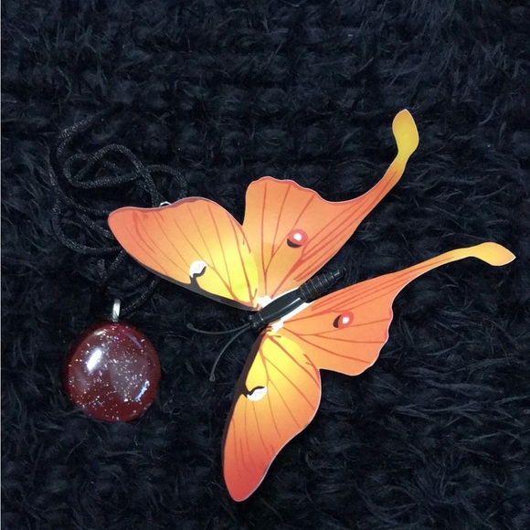 Marble Glass One of a Kind Unique Rare Handmade Necklace - Picture 7 of 16